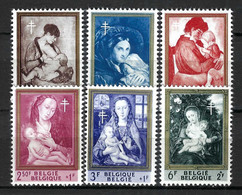 BELGIQUE 1961: Les ZNr. 1340-1345 Neufs** - Unused Stamps