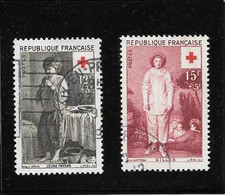 1956 Croix-Rouge N°s 1089 & 1090 - Croix Rouge