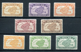 1936.COSTA RICA.YVERT 164/71*.NUEVOS CON FIJASELLOS.(MH).CATALOGO 100€ - Costa Rica