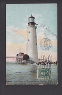 Etats Unis. Graves Lighthouse Of Boston Harbor , Phare De Boston, Leuchturn , Faro - Boston
