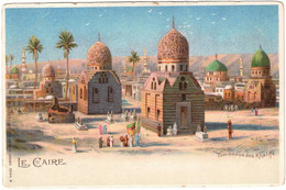 Delcampe - Egypte - Le Caire - Tombeaux Des Khalifs - Carte Postale Vierge - Kairo