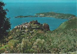 Delcampe - CPM  France  Provence Côte D’Azur  06  Alpes-Maritimes  Vue Sur Eze   Village Au Fond Le Cap Ferrat - Eze