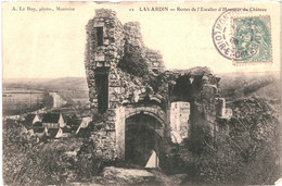 Delcampe - CPA Carte Postale France Lavardin  Restes De L'escalier D'honneur Du Château 1906 VM62761 - Vendome