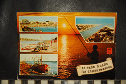 Delcampe - CP, 34, LE GRAU D' AGDE - LA TAMASSIERE - Souvenir - Agde
