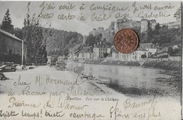 Delcampe - AA+....BOUILLON ..-- QUAI Des SAULX . 1905 Vers COMPIEGNE ( Melle MATHY , THEATRE MATHY ) . Vverso . - Bouillon