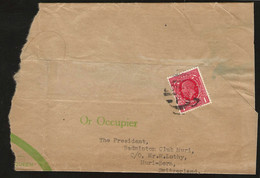 COVER ONE PENNY / TO BERN SWITZERLAND - Lettres & Documents
