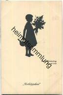 Delcampe - Rotkäppchen - Scherenbilder Signiert Berta Hindenlang August 1916 - Verlag Hermann A. Peters Bonn - Scherenschnitt - Silhouette