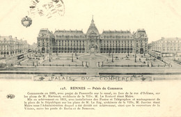 RENNES PALAIS DU COMMERCE 1916 - Rennes