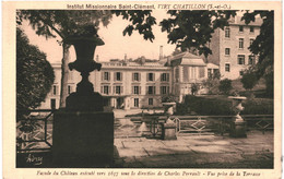 Delcampe - CPA Carte Postale France  Viry-Châtillon  Institut Missionnaire Saint Clément  Façade Du Château  VM62766 - Viry-Châtillon