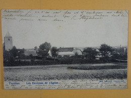 Delcampe - Thuillies Les Environs De L'Eglise - Thuin