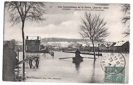 Delcampe - Corbeil Essonne 2 CPA Inondations 1910 Garage Champ De Foire 1910 Très Bon état - Corbeil Essonnes