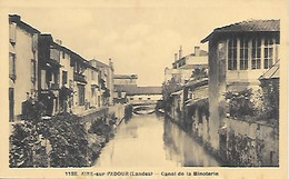 Delcampe - CPA Aire-sur-Adour Canal De La Minoterie - Aire