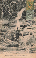 Nouvelle Calédonie - La 3ème Cascade De Yahoué - Animé - Cascade - Carte Postale Ancienne - Neukaledonien