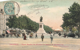 Valence * Place Madier De Montjau Et Statue De Montalivet * Café - Valence