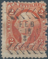 United States,U.S.A,1871  Internal Revenue Stamp ,2c,Used - Fiscal