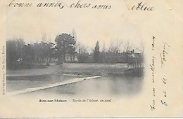 Delcampe - CPA Aire-sur-L'Adour Bords De L'Adour En Aval - Aire