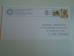 E0488.10  Greece - Cover - Athens 1997   Hellenic Philotelic Federation - Lettres & Documents