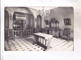 Delcampe - CPA  PHOTO MONACO PALAIS PRINCIER,  LA CHAMBRE LOUIS XIII (voir Tampon, Flamme Et Timbre) , En 1951! - Fürstenpalast