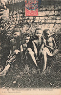Nouvelle Calédonie - Thio - Enfants Canaques - Edit. L.B.F. - A. Breger Frères - Animé - Carte Postale Ancienne - Nueva Caledonia
