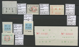 CHINA PRC - Selection Of ADDED CHARGE LABELS Of Hubei Province. Sorted By D&O Numbers. - Collections, Lots & Séries