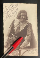 Delcampe - U308 - Rare Carte Photo B PELOUX Dédicacée à Roger ROUX - Opéra Comique De TOURS ( Indre Et Loire ) Saison 1927 - 1928 - Oper