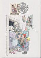 Delcampe - 1990 Liechtenstein MC 99 Mi: LI 1010°, Y&T: LI 951°, ZNr. LI 952°, Neujahr, Kinder Singen - Neujahr