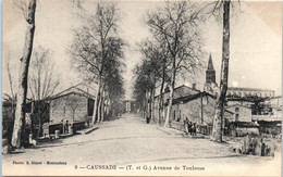 Delcampe - 82 CAUSSADE - Avenue De Toulouse - Caussade