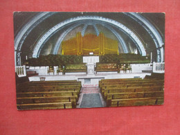 Organ. Interior Mormon Tabernacle   Ogden  Utah    Ref 5919 - Ogden