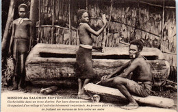 Mission Des SALOMON Septentrionales - Cloche Taillée Dans Un Tronc D'arbre - Islas Salomon