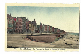 Delcampe - Middelkerke   -  La Plage Et La Digue.   -   PROEFDRUK! - Middelkerke