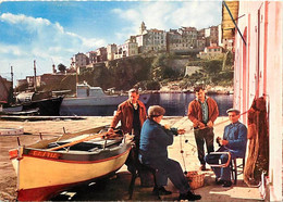 Delcampe - - Ref-AC263- Haute Corse - Bastia - Groupe De Pêcheurs - - Bastia