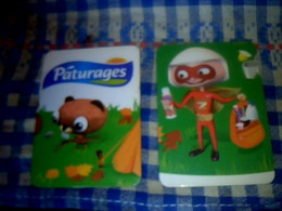 Delcampe - Magnets X 2  Publicitaires Pâturage De  France - Pubblicitari
