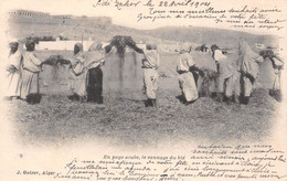 Delcampe - Algérie - Métier - En Pays Arabe, Le Vannage Du Blé - Agriculture - Précurseur écrit En 1904 à Georgina Genevoix, Avot - Berufe