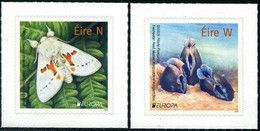 Ireland 2021 EUROPA Stamps - Endangered National Wildlife Stamps 2v MNH - Unused Stamps