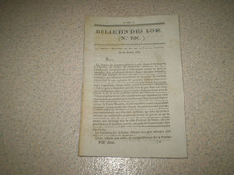 Delcampe - Lois: Rapport Au Roi Sur Les Pensions Miilitaires. Tableaux Des Pensions De L'Armée De Terre - Décrets & Lois