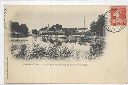 D 70. PORT SUR SAONE.  COIN DE VUE GENERAL  CARTE ECRITE - Port-sur-Saône