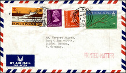 Hong Kong 1979, Airmail Cover Hong Kong To Bremen W./psm Hong Kong - Lettres & Documents