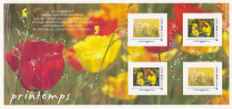 FRANCE  - Collector 4 Timbres Neufs ADHESIFS  " Le Printemps " - Collectors