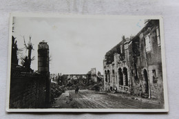 Delcampe - Cpsm, Vire En Ruines, Bureau De Poste, Calvados 14 - Vire