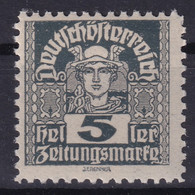 AUSTRIA 1920 - MNH - ANK 295 - Unused Stamps