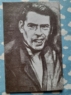 Delcampe - Carte Illustrateur Signée Marcel Picard Signature De L'artiste Au Dos Leo Jacques Brel Robécourt  1985 - Thomas