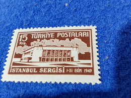 TÜRKİYE--1949 --15K  İSTANBUL FAİR   DAMGASIZ - Unused Stamps