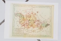 Delcampe - FRANCE - Carte Géographique - MOSELLE 57 - 1ère Carte Des Départements Origine 1792 - Landkarten