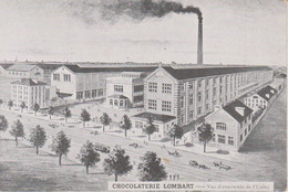Delcampe - CPA Chocolaterie Lombart - Vue D'ensemble De L'usine - Paris (13)