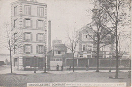 Delcampe - CPA Chocolaterie Lombart - Vue De L'usine - Paris (13)