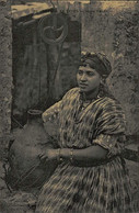 Delcampe - ALGERIA - SCENES ET TYPES - JEUNE KABILE - COLLECTION IDEALE - 1910s (11834) - Frauen