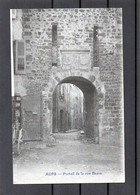 Delcampe - Aups - Portail De La Rue Basse. - Aups
