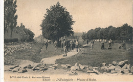 Delcampe - TIELT  D'HULSTPLEIN               2 SCANS - Tielt