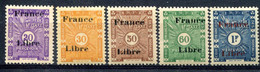 Cote Des Somalis    Taxes   32/36 ** - Unused Stamps