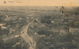 Delcampe - THOURHOUT  PANORAMA        2 SCANS - Torhout